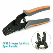 Terminal Pliers Crimping Tool IWS-2412M Crimper For 24-12 AWG Mini Durable