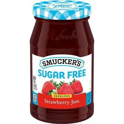 Smucker's Sugar Free Seedless Strawberry Jam, 12.75 Ounces
