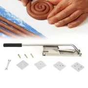 NEW Clay Extruder For Pottery& Ceramics Stainless Steel Tool Wall-Mounted USA