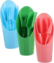 Set of Gardening Shovel Multi-Purpose Shovel Soil Loosen Tool for Garden Soil Digging and Potting Mix Scooping