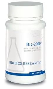 Biotics Research B12-2000 60 Tablets