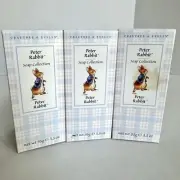 Crabtree & Evelyn PETER RABBIT Soap 95g 3.3oz Set Of 3 Vintage New In Box Easter