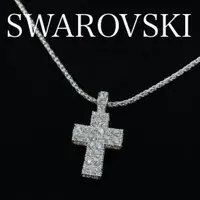 在飛比找蝦皮購物優惠-SWAROVSKI 施華洛世奇 飾品 十字架 水晶 密鑲 日