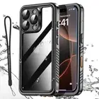 For iPhone 16 15 Pro Max Case Waterproof Shockproof Heavy Duty Full Body Cover