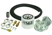 Derale Standard Transmission Filter Kit 1/2" NPT 3-1/2" O.D x 3-1/8" DP13090