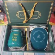 Coffee Mug & Mug Warmer Gift Set W/Coffee / Tea Cup & Saucer Lid, Warmer & Spoon