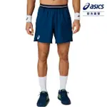 【ASICS 亞瑟士】7吋平織短褲 男款 PRO-FIT 海外版 網球下著(2041A301-412)