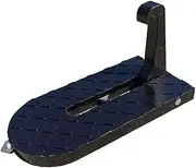 Armastuse Car Multi-Functional Latch Door Step,Car Door Step, Foldable Car Roof Rack Step U Shaped Hook Pedal Foot Pegs,for Most Car(Black)