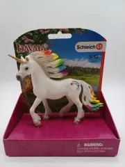 NEW (Dinged Box) SCHLEICH 70523 Bayala Rainbow Unicorn Stallion Toy Figurine