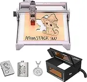 ATOMSTACK A5 Pro 40W Laser Engraving Machine With FB2 Protective Box Dustproof Cover Laser Engraving Cutting Tools Kits for Wood Metal DIY Crafts