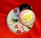 Beautiful & Unique Glass Perfume Decanter By Bella Boutique-New