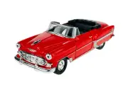 WELLY OLD TIMER 1953 CHEVROLET BEL AIR RED 1:34 DIE CAST METAL MODEL NEW IN BOX