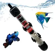 Bnzaq Fish Tank Aquarium Heater - Adjustable Temperature Submersible Thermostat Heater,25W/50W/100W/150W/200W/300W