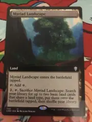 Myriad Landscape, EXTENDED, Commander Legends, MTG, NM/M In Hand Ships Now!!