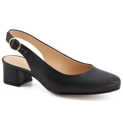 Zapatos Andrea. Zapatos negro Doble Ancho