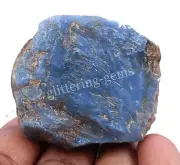 Blue Opal 435 Ct IGL Certified Natural Uncut Rough Australia Loose Gemstone M25