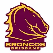 Brisbane Broncos NRL Logo Sticker Car School Books Man Cave Gift
