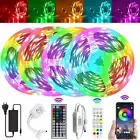 RGB LED Strip Lights 5050 Waterproof 5M 15M 20M Bluetooth IR Controller
