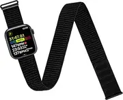 Sport Loop Ankle/Arm Band Compatible with Apple Watch 49mm 45mm 44mm 42mm 41mm 40mm 38mm, Breathable Nylon Armband for IWatch SE Ultra Series 8 7 6 5 4 3 2 1, Stretchy Ankle Strap for Women Men