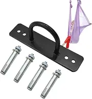 Resistance Band Hooks | Gym Hooks Resistant Band - U-Shaped Hook Plate, Strength Training Anchors, Workout Hooks for Resistance Bands, Body Weight Straps
