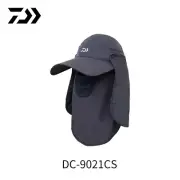 Daiwa Fishing Face Neck Flap Hat Wide Brim Cap Hiking UV Sun Protection Outdoor