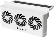 Solar Car Fan | Solar-Powered Cycle Fan for Auto - Economical Cooling Tool for Truck, Sedan, RV, Small Car, and SUV
