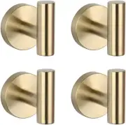 GERZWY SUS 304 Stainless Steel Bath Coat Hook Towel Robe Clothes Hook