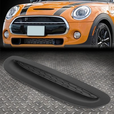 Front Center Hood Scoop Vent Grille Molding Insert for 14-23 Mini Cooper Clubman