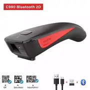 2D Barcode Scanner Bluetooth Pocket Wireless QR Reader Data Matrix