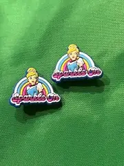 Sparkle On shoe charm set