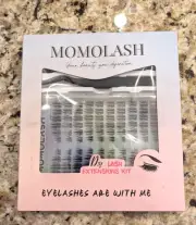 MomoLash Fluffy Lash Clusters Kit DIY Eyelash Extensions Kit