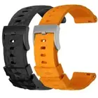 Fit For Suunto Traverse Alpha Sports Series Strap Watch Band Rubber Waterproof