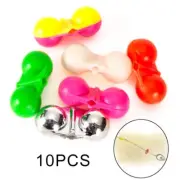 10*Catfish Fishing Inline Rattle Species Terminal Tackle In Line Rattles Kit