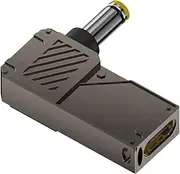 Riaisttd Type C Charging Adapter - 100W Type C to DC Charger Connector Tip with Digital Display - Portable Laptop Plug Converter for Home, Travel