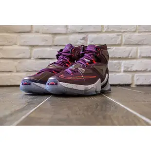 【韓国代购正品 假一賠十NIKE LeBron XIII MULBERRY 13 LBJ 桑葚紫 807219-500