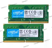 Crucial 16G RAM 2x 8GB PC4-19200 DDR4 2400T 260Pin SODIMM Notebook Laptop Memory