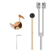Tuning Fork 128hz with Reflex Hammer for Healing Chakra SetHealing/Sound Ther...