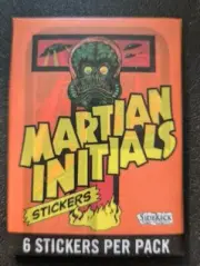 2023 Sidekick Martian Initials Orange Mars Attacks Wax Pack /26 Numbered Boxes