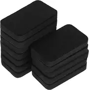ARTIBETTER 12pcs Magnetic Whiteboard Erasers Versatile Dry Erasers for Classroom Office Washable Chalkboard Cleaning Tools Comfortable Grip Reduce Dust Respiratory Harm