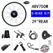 TDR 48V 750W 29'' 28" 700C REAR WHEEL ELECTRIC BIKE EBIKE CONVERSION KIT