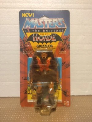 Grizzlor The Evil Horde Masters of the Universe MOTU 1984 Mattel NEW MOSC SEALED