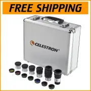 Complete 1.25 Inch Plossl Eyepiece & Filter Kit for Enhanced Astronomy Viewing