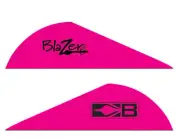 Bohning Blazer Vane 36x Hot Pink (36Box) - Factory Clam Shell Packaging