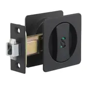 Zanda Square Cavity Slider Privacy Set - Available in Various Finishes