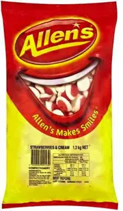 Allens Strawberry Cream 1.3kg x 1