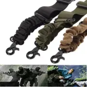 Tactical 1 One Single Point Adjustable Bungee Rifle Gun Sling System Strap