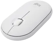 Logitech M350s Pebble Wireless Mouse (White)