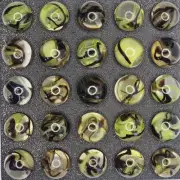 25 Commando Glass Marbles 5/8" Game Pack
