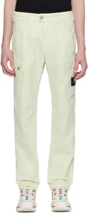 Logo and coat of arms, work and casual pants 28 pistachio green