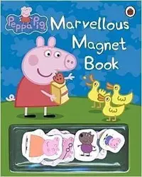 在飛比找Yahoo!奇摩拍賣優惠-粉紅豬小妹PEPPA PIG-趣味磁鐵書 MARVELLOU